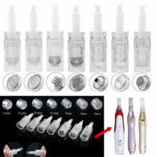 电动微针针头白色卡扣微晶头N2M5M7MYN圆纳纹绣微mts脸部导入美容