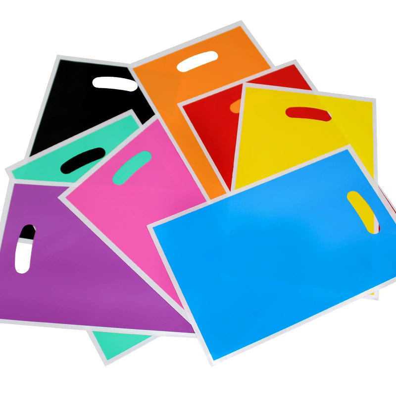 10pcs macarons monocromo fiesta de cumpleaños bolsa de regalo de plástico bolsa de regalo bolsa de dulces de feliz cumpleaños