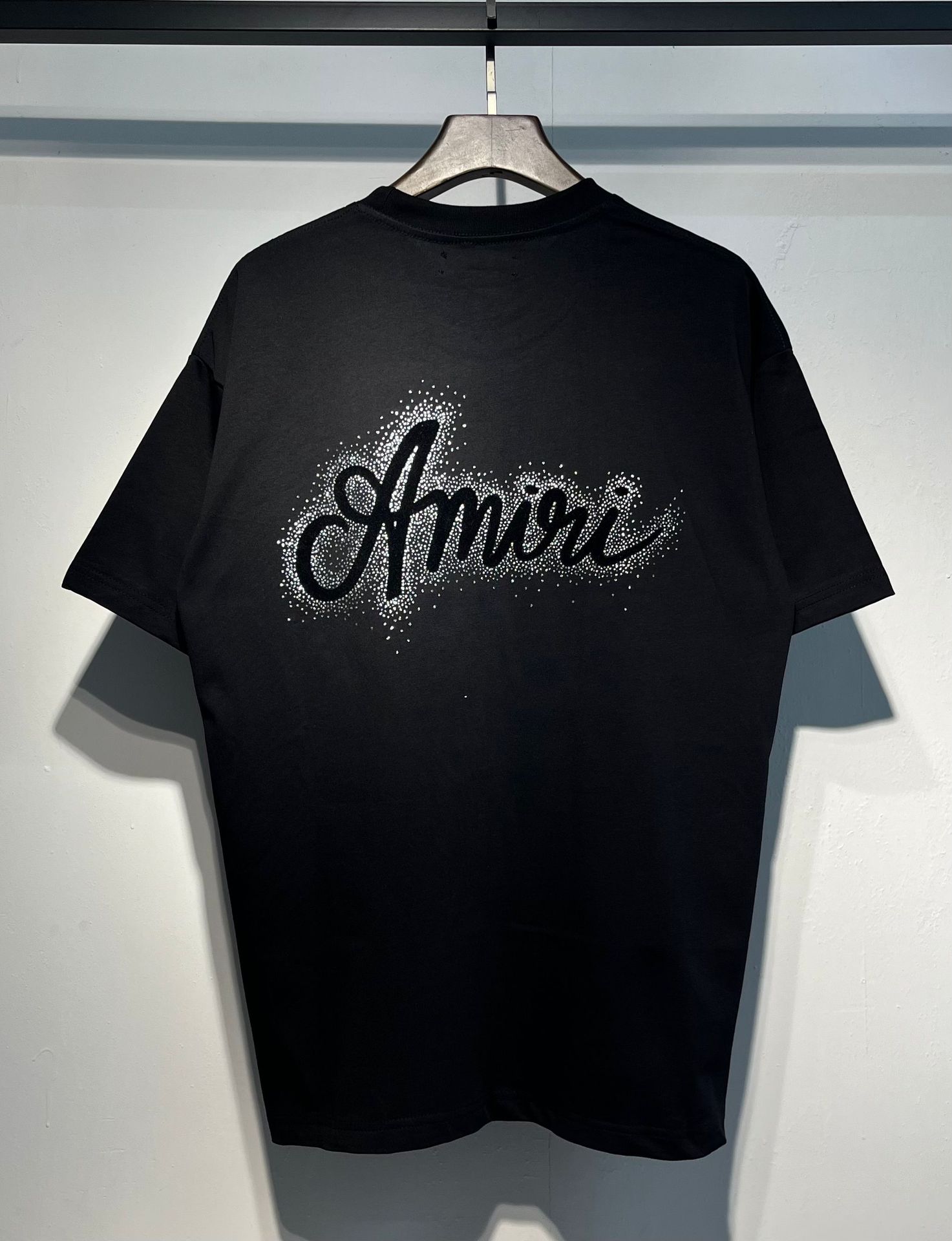 Verano nueva camiseta de manga corta impresa de letras suelta marca de moda hombre camiseta casual de media manga mujer