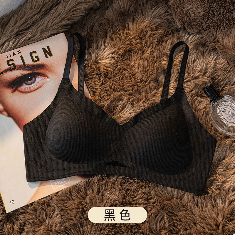 Recolecta una hermosa espalda, soporte suave, ropa interior sin costuras, chaleco antiflacidez, sujetador sin anillo de acero para mujer