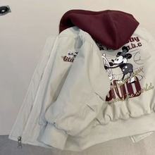 童装男童外套秋冬款加棉加厚2025新款中大童棒球服儿童棉服男孩潮