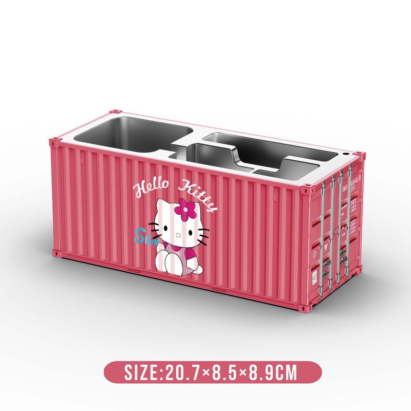 集装箱模型摆件办公桌面文具笔筒收纳礼品盒航运货柜玩具创意礼品|undefined