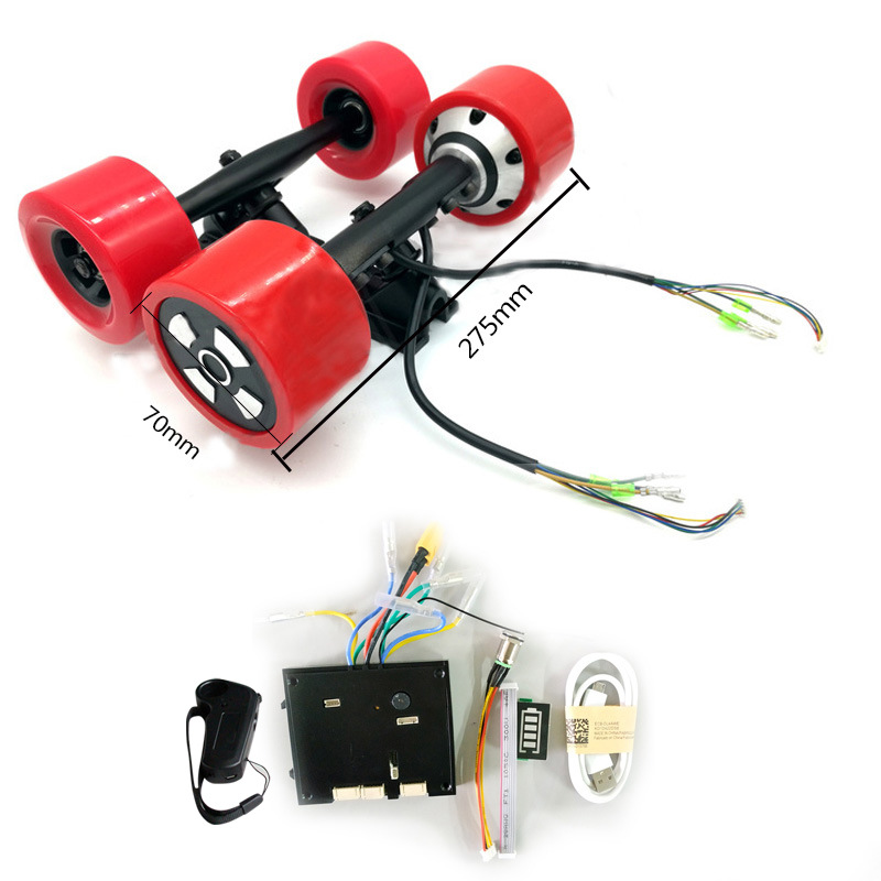 Yunette doble Unidad de motor de cubo de puente de potencia eje motor de prensado de borde 70mm 83mm 90mm Kit