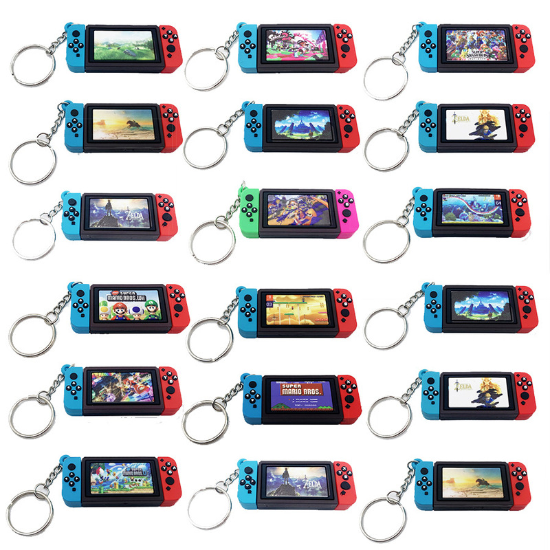 Switch Nintendo Game Handle Keychain Animal Mori Friends Super Mario Charm Game Peripheral Pendant