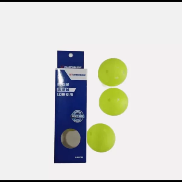 Camewin Manufacturer Directly Sells Pickleball Rackets and Molded Balls, Specialized Balls for Competitions High Elasticity and Durability.