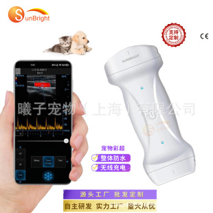 Handheld B-Ultrasound Machine Three-In-One Probe Veterinary Color Ultrasound Machine Pet Colorful Doppler Ultrasound Diagnostic Instrument Manufacturer