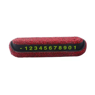 Female Mobile Phone Number Plate – Nömrəli dayanma kartı - china-red-diamond
