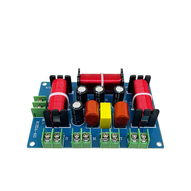 Divisor de frecuencia dos-alto uno-bajo cuatro-frecuencia altavoz de cine en casa modificado de alta fidelidad divisor de audio