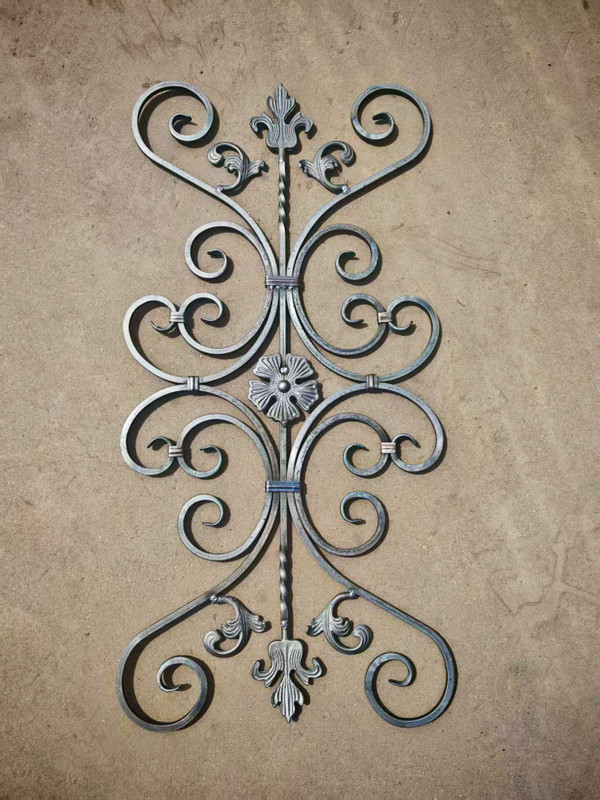 Iron Art Accessories, Iron Art Stair Decoration, Platform Decoration, Large Solid Flower Ornaments