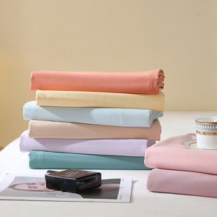 2025 New Autumn and Winter Type a Pure Cotton Thickeneded Brushed Single Product Bed Sheetss and Fitted Bed Sheetss 100 Pure Cotton Bedding