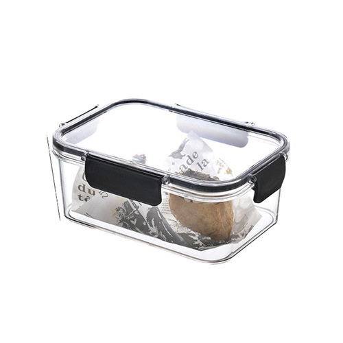 Highly transparent sealed jar, food-grade refrigerator crisper, household fruit crisper, food and grain storage jar