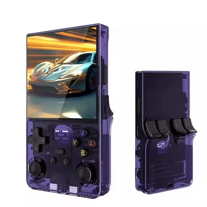 Новая портативная игровая консоль R39 MAX с открытым ПО, 4.0-дюймовый HD экран, ретро-джойстик