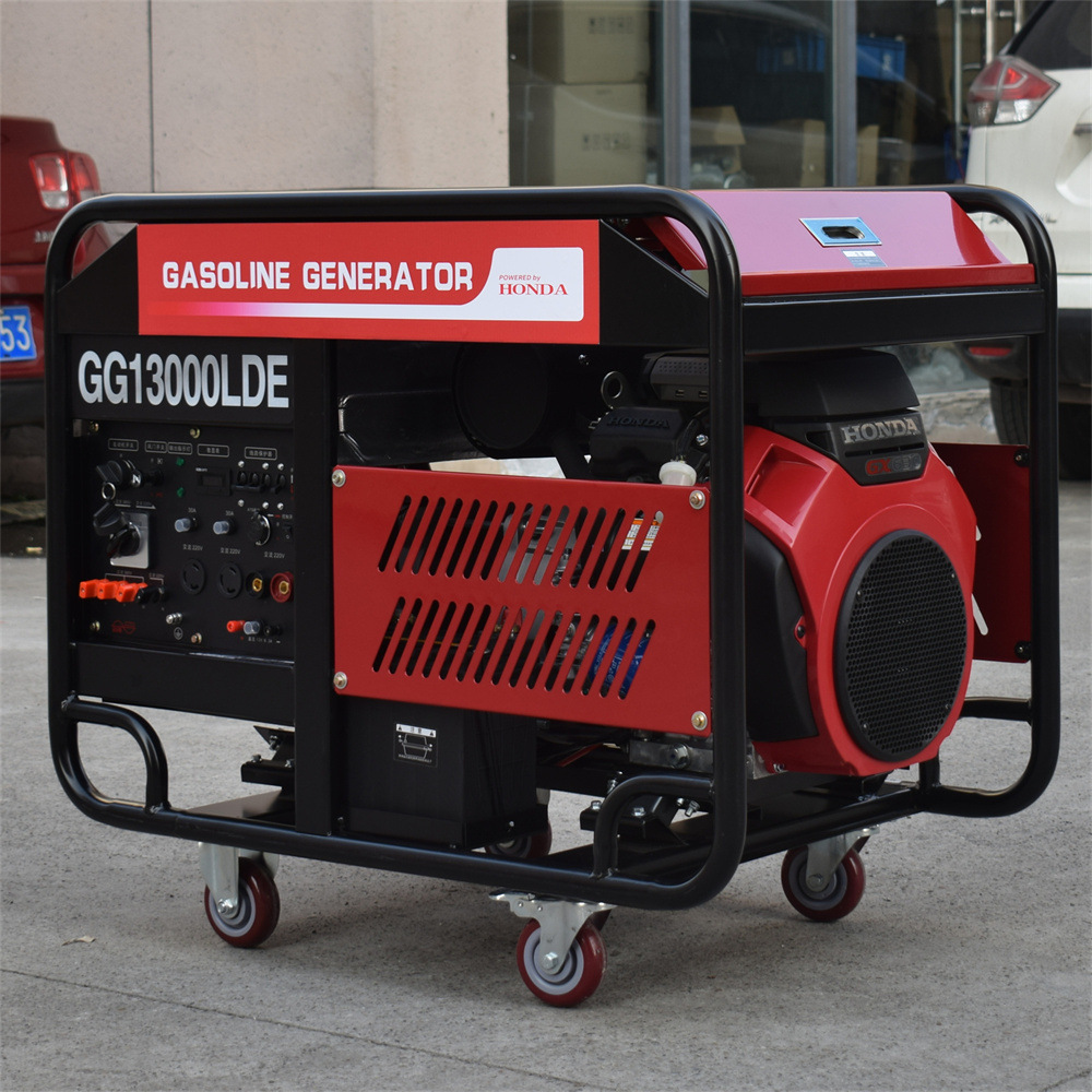 贝隆10KW单相汽油发电机组本田GX690双缸汽油机纯铜电机