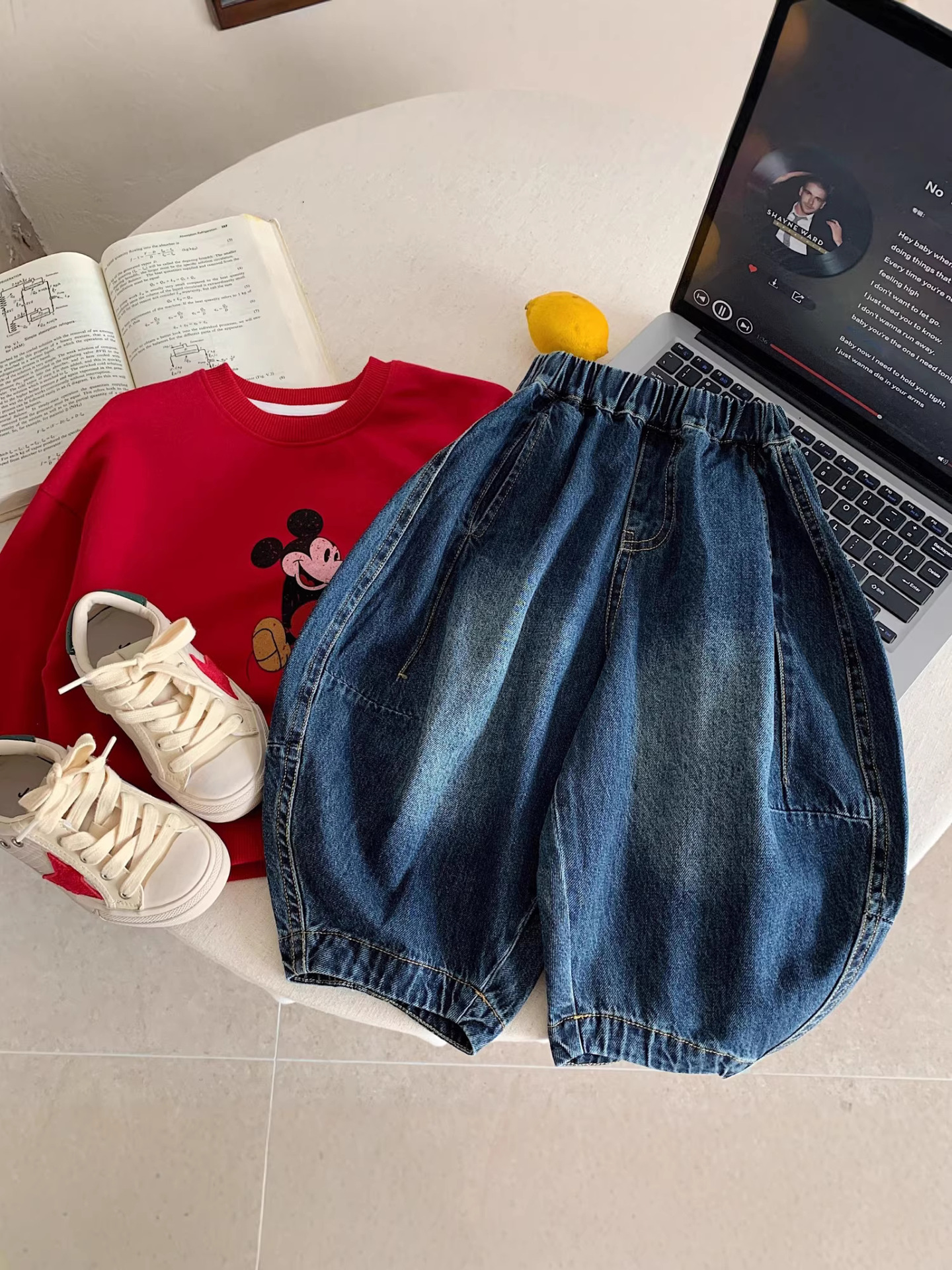 Children's spring jeans