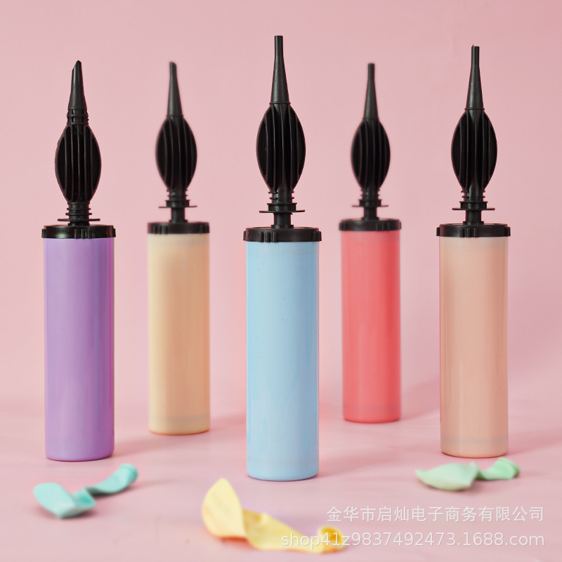 Balloon Hand Pump Portable Macaron Color Inflator Multi-Functional Balloon Blowing Tool Balloon Hand Pump Portable Macaron Color Inflator Multi-Functional Balloon Blowing Tool