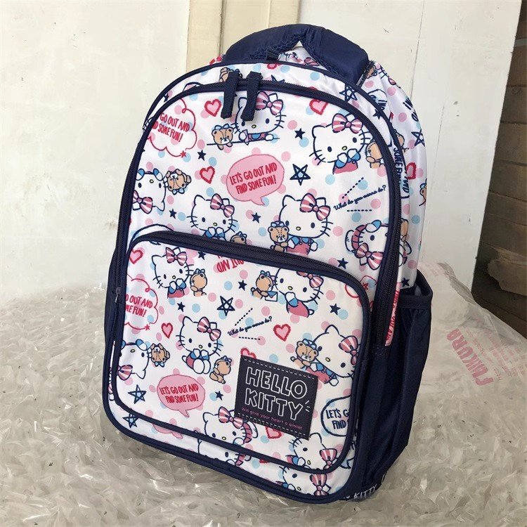 Export Backpack Student Schoolbag hellokitty Cat Children's Backpack Outdoor Travel Bag Girl's Foreign Trade Tailstock Export Backpack Student Schoolbag hellokitty Cat Children's Backpack Outdoor Travel Bag Girl's Foreign Trade Tailstock