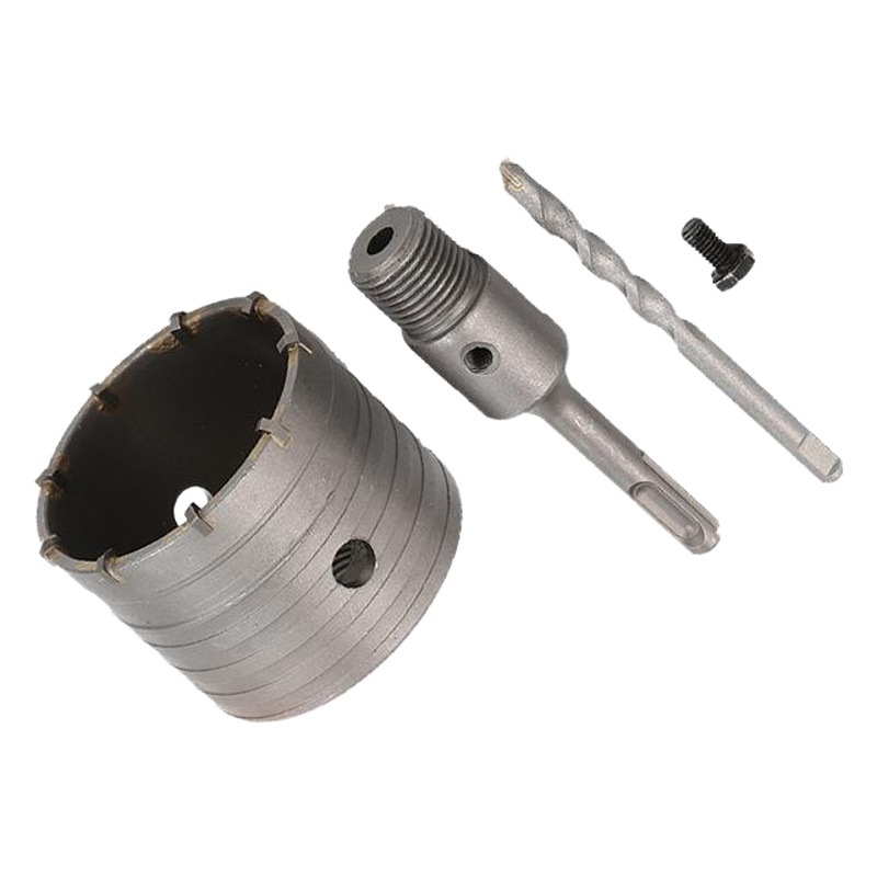 Taladro seco abridor de agujero de pared escariador de hormigón taladro hueco de pared aire acondicionado martillo eléctrico mango cuadrado mango redondo taladro de impacto