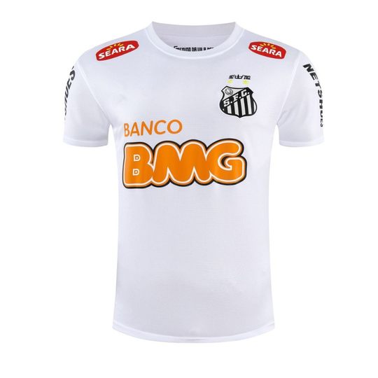 1213 Santos Jersey Home and Away Two Guest No.11 Neymar SantosNeymar Retro