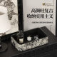 Vintage Jacquard Entrance Storage Box Door Desktop Cosmetics Sundry Key Light Luxury Primitive Forest Middle Ancient Tray