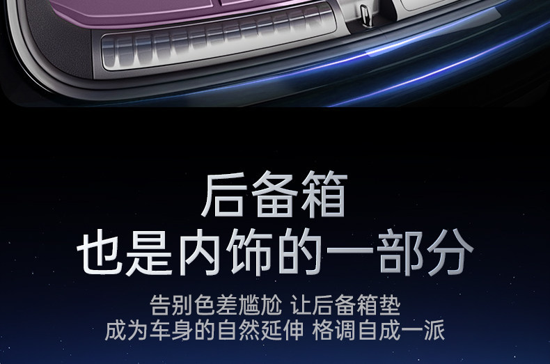 Suitable for the AITO M6 pure electric version, TPE trunk mat, 26 models, Huawei car interior modification accessories, floor mat supplies
