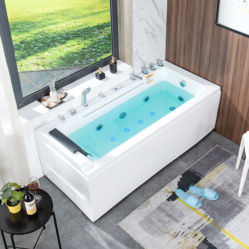 Eagle surfing bathtub adult household small apartment intelligent constant temperature heating bathtub bathroom Japanese internet celebrity bath