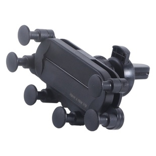 Car one bracket New Gravity Mobile phone bracket air outlet six-point navigation bracket Source gift wholesale