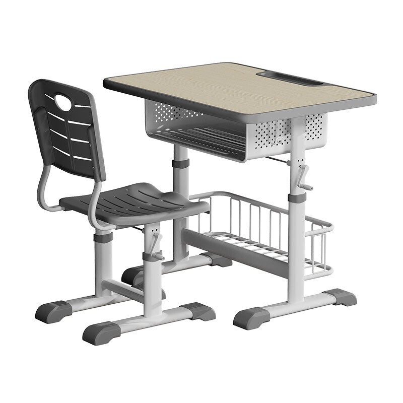 School Desks and Chairs, Tutoring Class Study Tables and Chairs, Customizable Children's Study Desks and Chairs, Adjustable Study Tables
