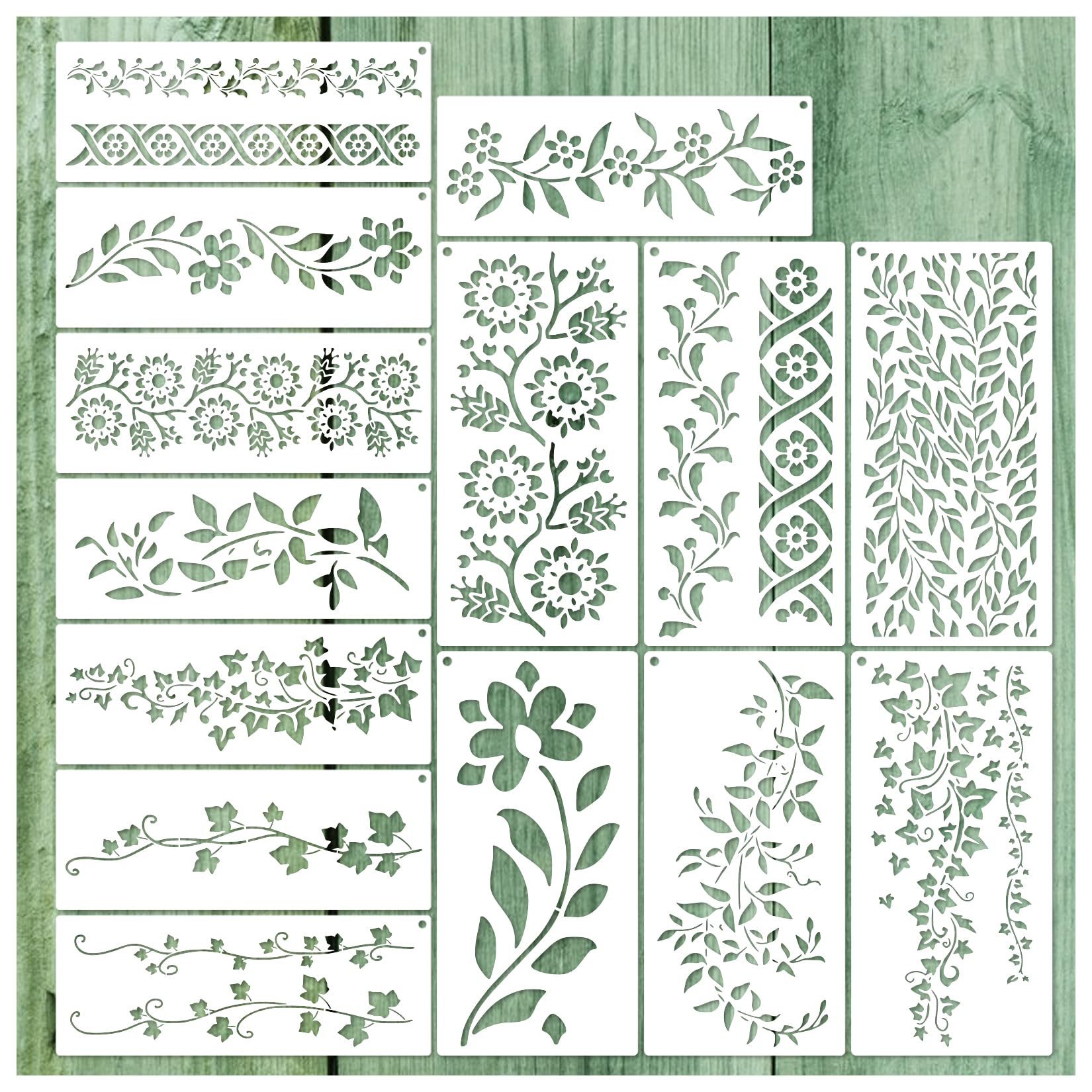 14가지 테두리 장식 덩굴 KJ452-14