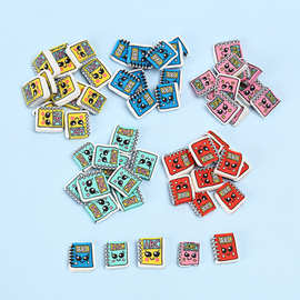 超萌可爱软陶线圈笔记本配件diy手账水杯贴片奶油胶手机壳材料包