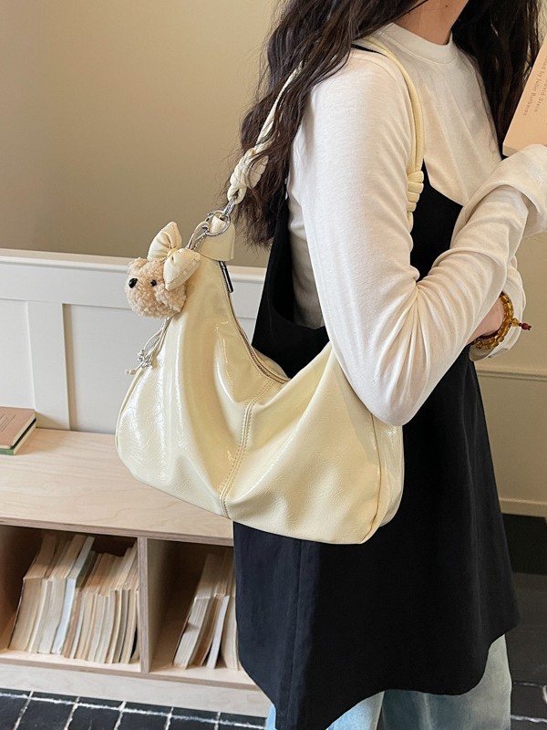 Bolsa de hombro retro de gran capacidad para mujeres 2026 primavera nueva moda tote bolsa casual mochila