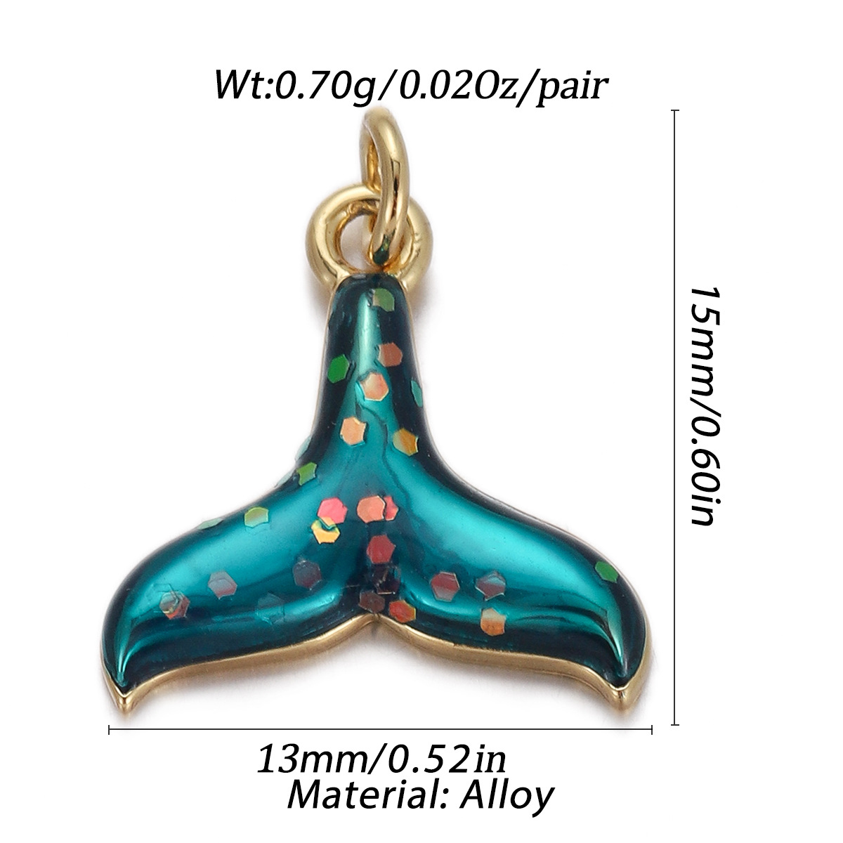 4g Weight Pendant Jewelry Making Type Gold Plated Plating Material 1 Piece Quantity Daily Occasion Copper Material Star, Heart Shape Pattern Women's Gender Enamel Design Simple Style Style 1 Piece Copper Gold Plated Star Heart Shape Pendant 9