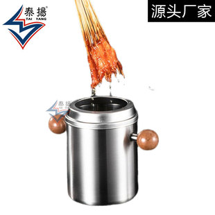 304 stainless steel mini string pot shabu pot hairy belly pot bowl chicken household fuel-efficient fryer induction cooker
