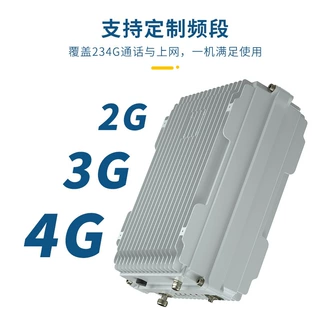 工程大功率5G数字光纤直放站隧道停车场手机信号放大增强接收器4G