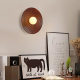 American retro wall lamp French style Chinese style living room corridor background wall lamp Japanese style solid wood bedroom bedside wall lamp