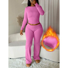 Y 79935 Low Waist Flare Tracksuit �������ȿ��˶���װ�羳