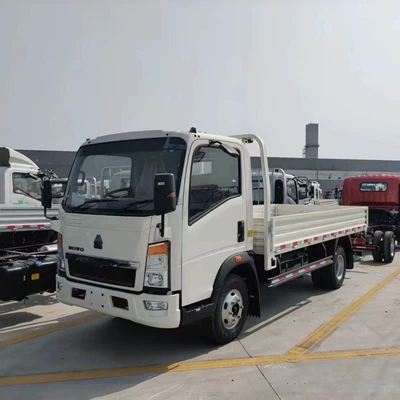 Export of Sinotruk HOWO small trucks 3-6 tons dump trucks, African light cargo trucks, 4x2 small vans (Yük maşınları)