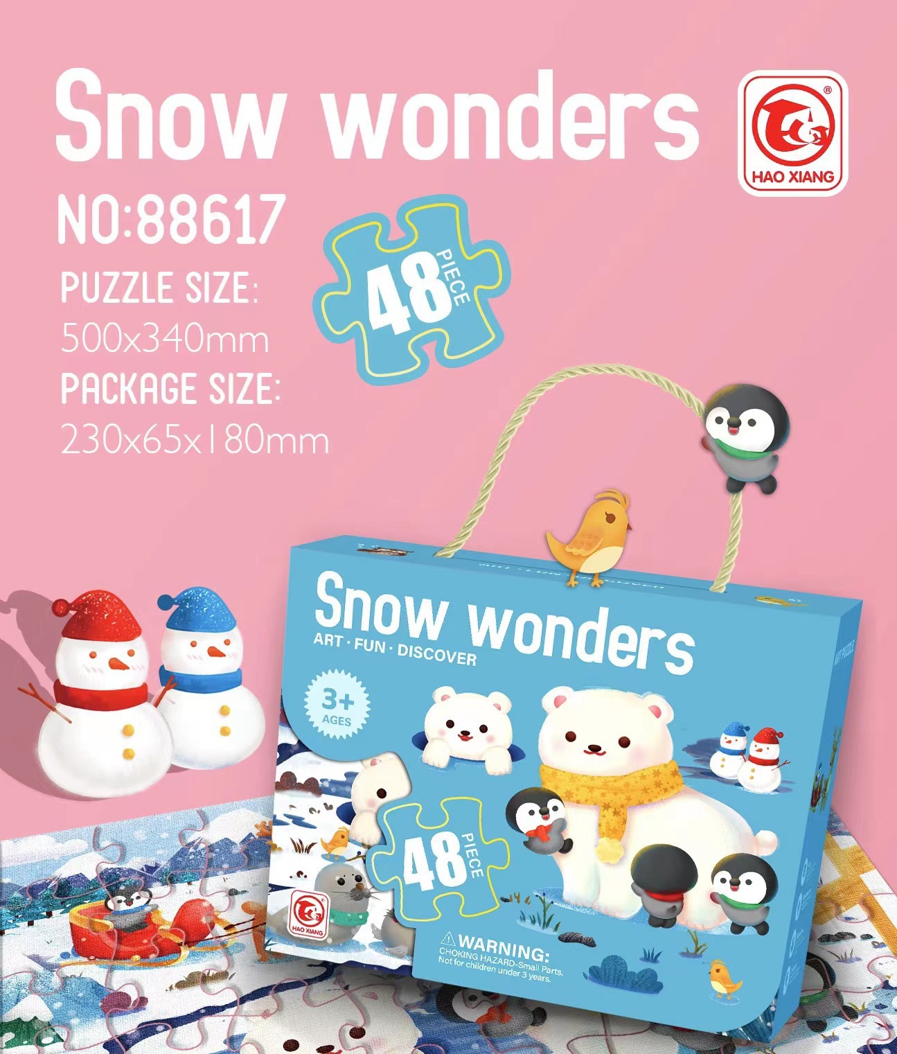 Luz de nieve (48 piezas)