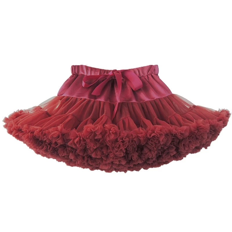Song Ni flor niña tutu falda primavera verano niños vestido de un año falda de media longitud falda de conejo falda de princesa tutú