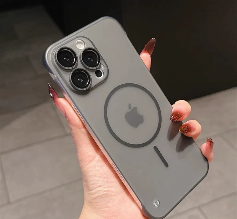 Apple, совместимый ультратонкий матовый чехол для iPhone16, iPhone15, 16 Pro Max