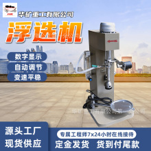 试验用浮选机 矿山化学冶金浮选槽机械式搅拌自吸连续浮选仪器