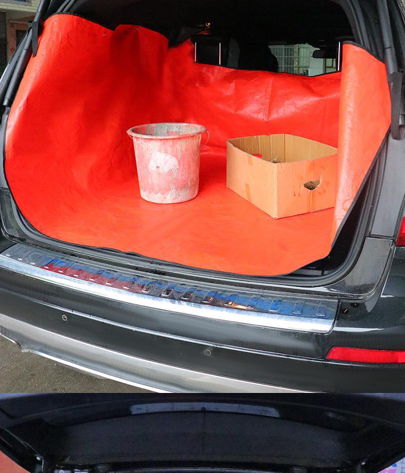 Car dirt-proof mat for cargo transport, car trunk dirt-proof cloth, waterproof and anti-dirt mat, car pet mat