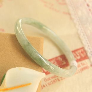 Burmese Jadeite Waxy Student Bracelet Thin Jade Bracelet Thin Bracelet Thin Round Bar Bracelet Beauty Bar Jingle Bracelet Small Jingle