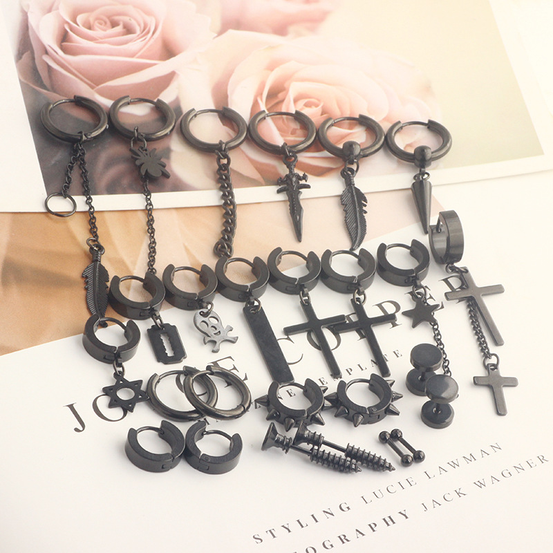 Labret piercing jewelry detail image