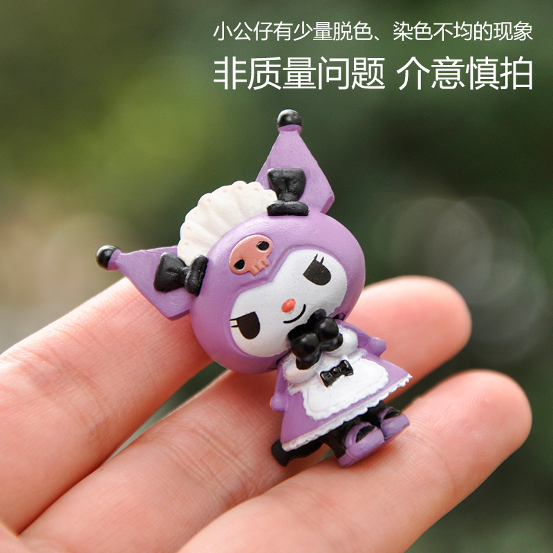 新商品のアニメロリータ美楽蒂シリーズの子供の手の置物diy造景のデスクトップの車の装飾品