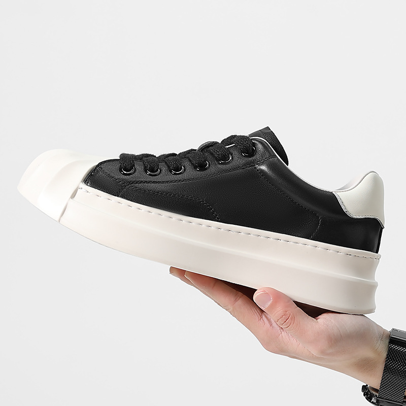 Chaussures décontractées homme, baskets basses blanches mode_voghion.com