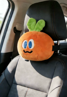 Mayday Carrot New Magic Seat cushion, seat cover - a-carrot-head-pillow