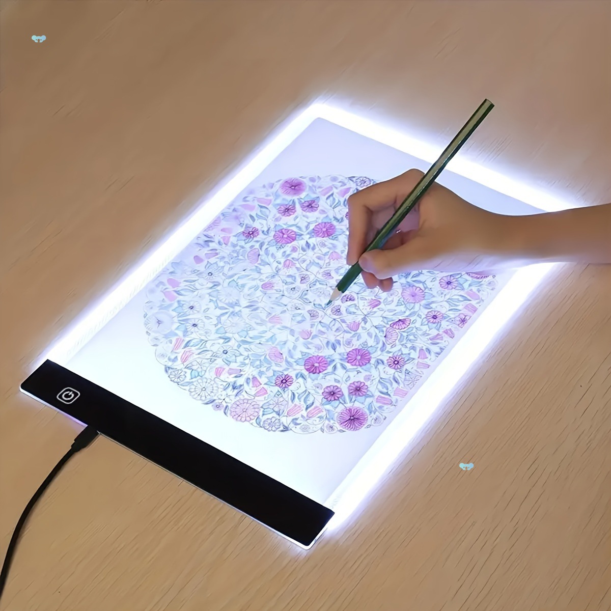 1 Level 3 Dimmable led Drawing Copying Board usb Powered跨境