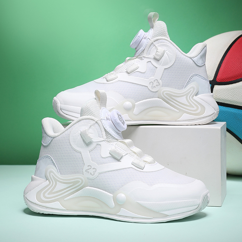 Kobe zapatos de baloncesto para niños zapatos de otoño nuevo estilo de moda zapato giratorio zapato antideslizante zapato de zapato de la escuela primaria