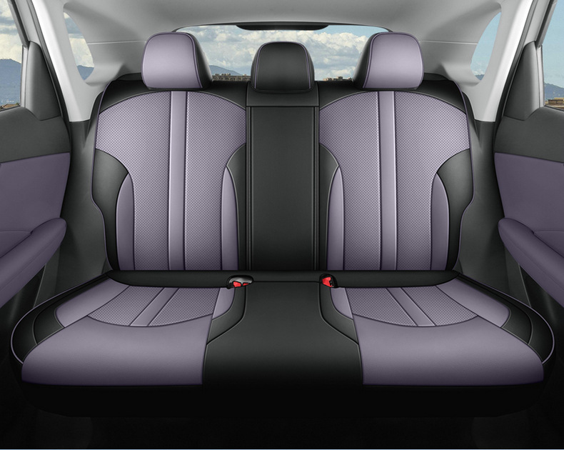 2026 MG4X car seat cover set, breathable, cartoon design, comfortable, wear-resistant, full coverage car seat cover for all seasons
