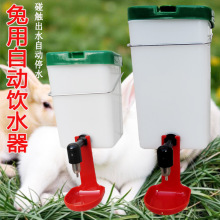 兔子饮水器撞针防漏水壶自动喂水器饮水碗喝水碗兔笼碰撞饮水神器